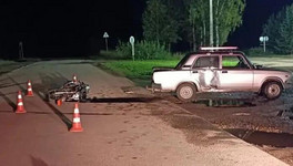 В Кикнуре при столкновении легковушки и мотоцикла пострадал подросток