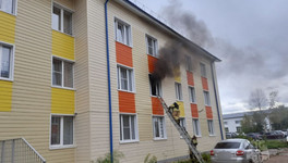 В Кировской области в горящей квартире нашли тело мужчины