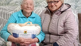 Жительница Нагорского района отметила 95-летний юбилей