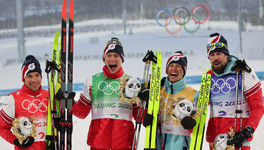 Лыжник Алексей Червоткин в составе российской сборной выиграл олимпийское золото