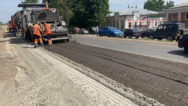 В Кировской области реконструируют участок трассы Вахруши - Слободской