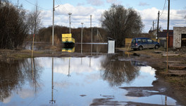 В Кирове перекрыли три затопленные улицы