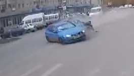 В соцсетях появилось видео ДТП на Московской, в котором пострадал несовершеннолетний