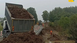 В Фаленском районе восстанавливают дороги после ливня