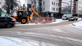 На улице Казанской завершают перекладку сетей водоснабжения