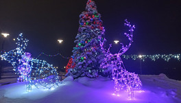 К Новому году Киров украсят светящимися барынями, оленями и ёлками