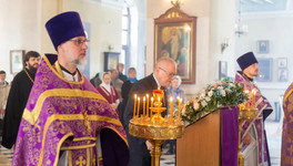 В Спасском соборе Кирова прошел торжественный молебен