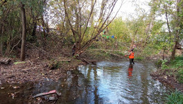 Подрядчику поручили быстрее чистить реку Хлыновку