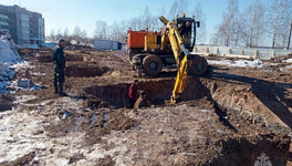 Каркас новой пожарной части в Слободском достроят к концу апреля