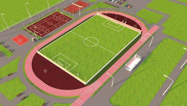 В Лянгасово строят «умную» спортплощадку