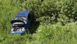 В Котельничском районе 68-летний водитель съехал в кювет и опрокинулся