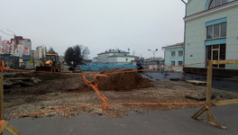 В Кирове начали ремонт привокзальной территории