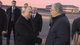 Путин прибыл в Казахстан на переговоры