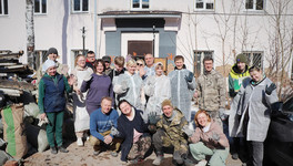 Энергетики помогли расчистить здание для детских мастерских детей в Кирове