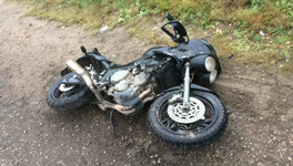 В Кумёнском районе на дороге погиб мотоциклист
