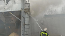 В Фаленках на пилораме загорелась котельная из-за дымохода