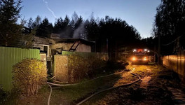 В садоводстве под Кирово-Чепецком сгорел дачный дом