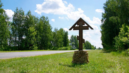 На въезде в Афанасьево хотят установить поклонные кресты