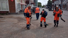 В Кирове подрядчики устраняют последствия ливня