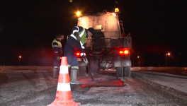 В Кирове начался зимний ремонт дорог