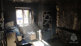 В Кирово-Чепецке искры от сварки вызвали пожар в многоэтажке