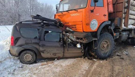 В Слободском районе в аварии с лесовозом погибли четыре человека