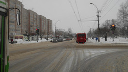На Октябрьском проспекте автобус сбил пешехода
