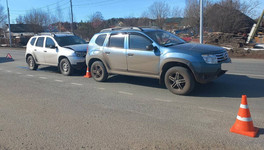 В Слободском районе столкнулись «Дастеры»