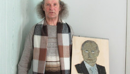 Умелец из Кировской области создал портрет Путина из гвоздей
