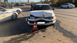 На Воровского столкнулись Daewoo Matiz и Toyota Carina