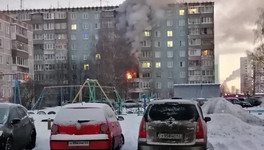 В многоквартирном доме на Павла Корчагина произошёл пожар