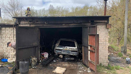 В Кировской области сгорел «Москвич» из-за сварочных работ