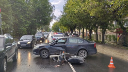 В Коминтерне пострадали три человека в ДТП со скутером
