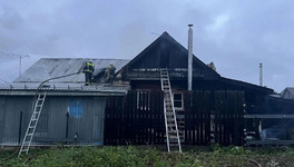 В Кировской области сгорели гараж и сарай