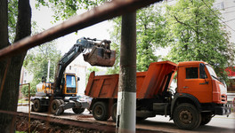 В Кирове проводят реконструкцию теплосетей в районе Красноармейской