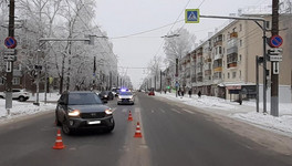 В Кирове на улице Ивана Попова в ДТП пострадал 5-летний ребёнок