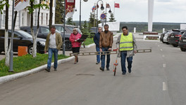В Кирове с замечаниями приняли отремонтированную улицу Московскую