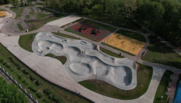 В парке имени Кирова открыли спортивный городок