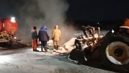 В ночь на 4 февраля в слободе Курочкины случилась авария на теплосетях