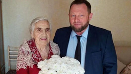 Жительница Кирова Ангелина Русинович отметила 100-летний юбилей