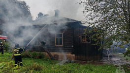 При пожаре под Яранском погиб 63-летний мужчина