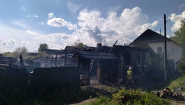 При пожаре в Лебяжье погиб пьяный 57-летний мужчина