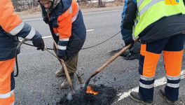 В Кировской области за неделю залатали ямы на 24 участках дорог