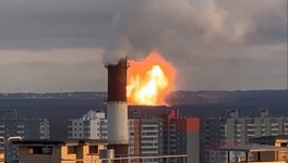 В Ленинградской области на газозаправочной станции произошёл пожар