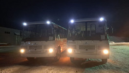 В Малмыжский район направили новые автобусы