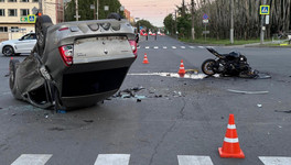 В Кирове в один вечер произошло два ДТП с мотоциклистами
