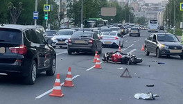 В ДТП на Ленина пострадал мотоциклист