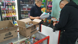 За ночь в магазинах Кирова изъяли более 100 литров алкоголя