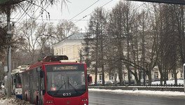 В Кирове временно отменены рейсы троллейбуса маршрута № 4