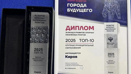 Киров вошёл в десятку лучших городов России